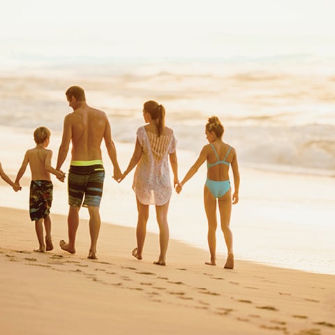 カウアイ島で最高の家族向けビーチ