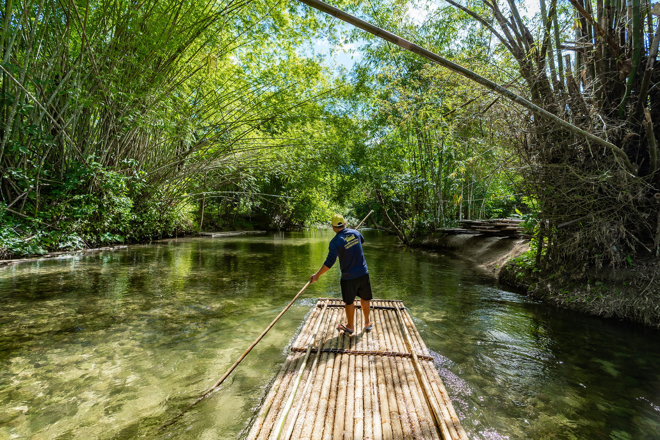 River raft in Thailand