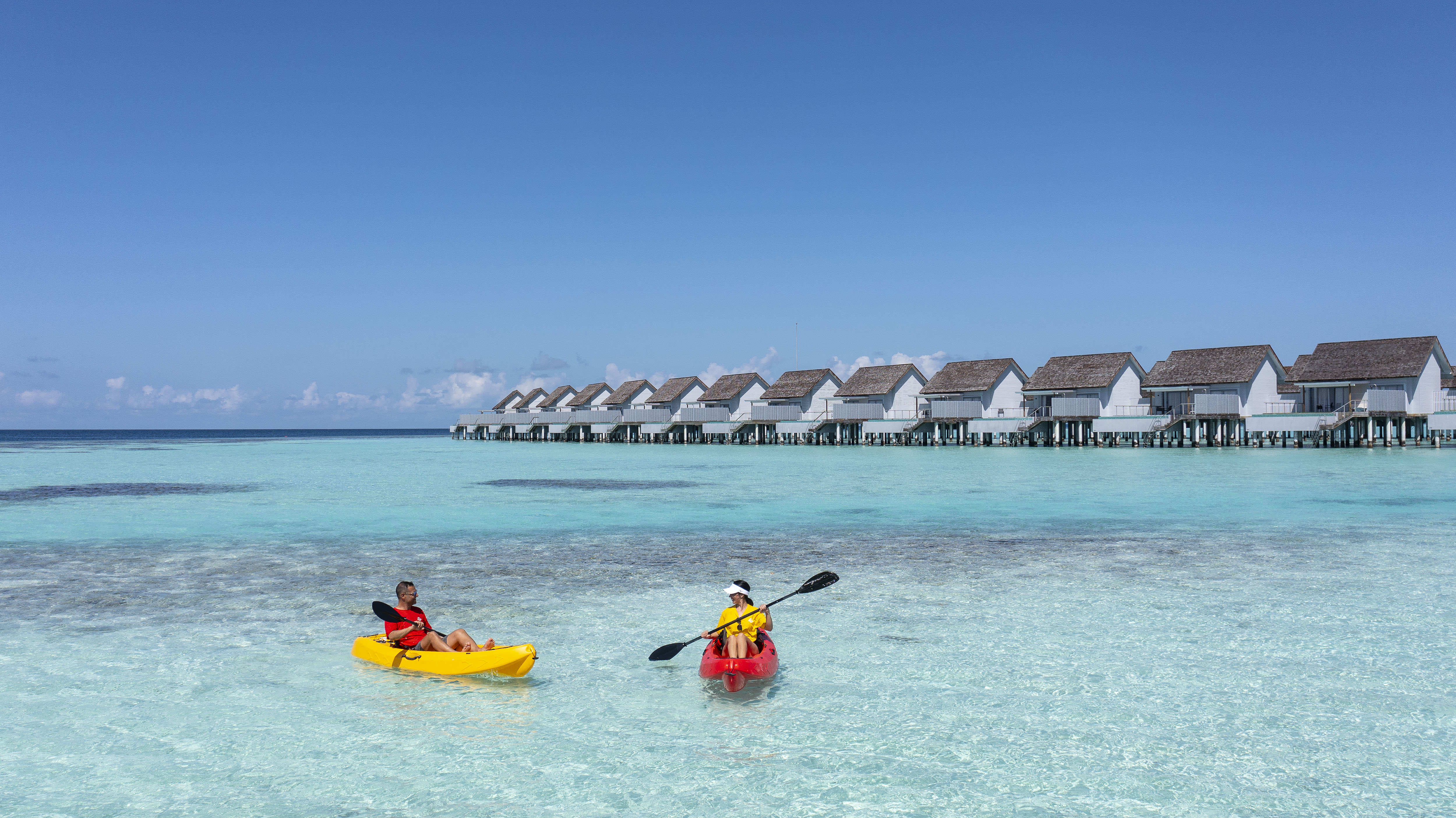 Kayaking in the Maldives