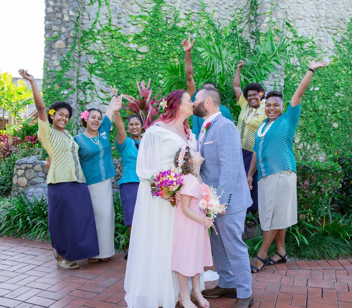 Casey & Trent - wedding at OUTRIGGER Fiji